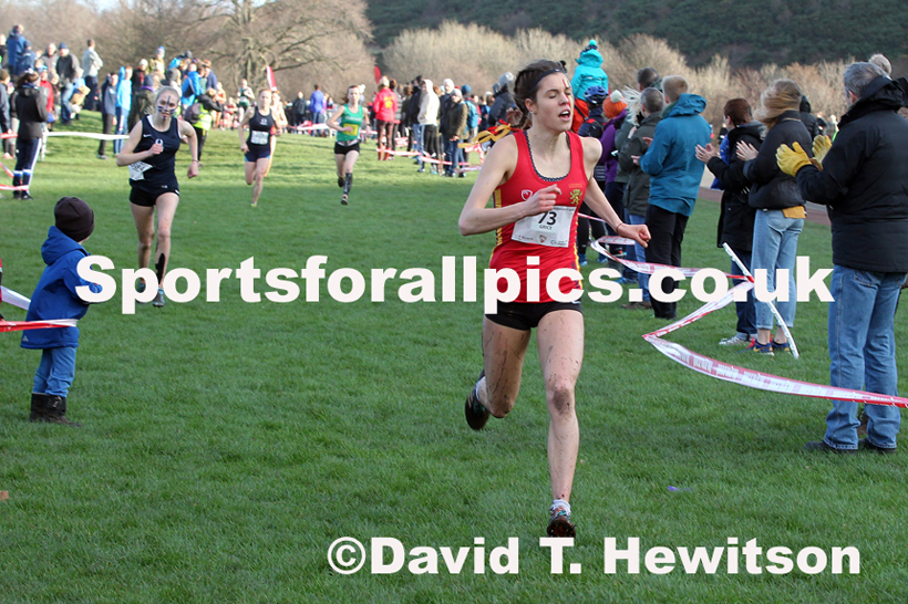 Womens short race  2020 BUCS Cross Country Champs., Edinburgh.  Photo: David T. Hewitson/Sports for All Pics